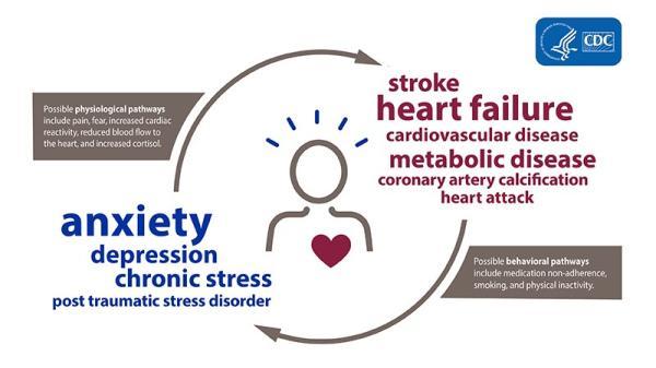 افزایش اضطراب باعث بالا رفتن فشار خون و سکته قلبی است