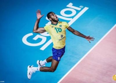 تور برزیل: ستاره والیبال برزیل بازی برابر ایران را از دست داد؟