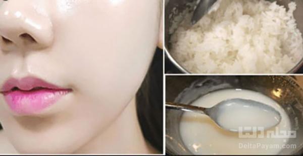 فواید آب برنج برای پوست صورت