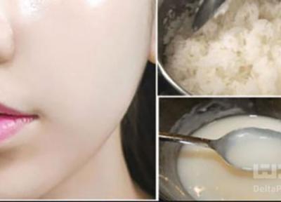 فواید آب برنج برای پوست صورت