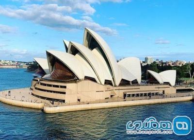 خانه اپرای سیدنی یکی از جاذبه های گردشگری استرالیا به شمار می رود (تور استرالیا ارزان)