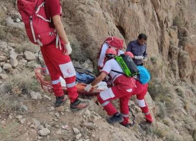 فوت یک زن میانسال براثر سقوط از کوه